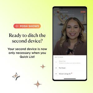 NEW Adding Listings During Show From Primary Device